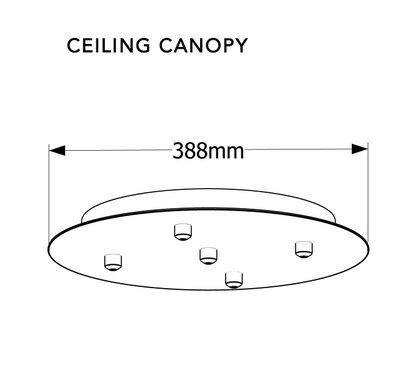 Pierced Blade Light | Cluster of 5