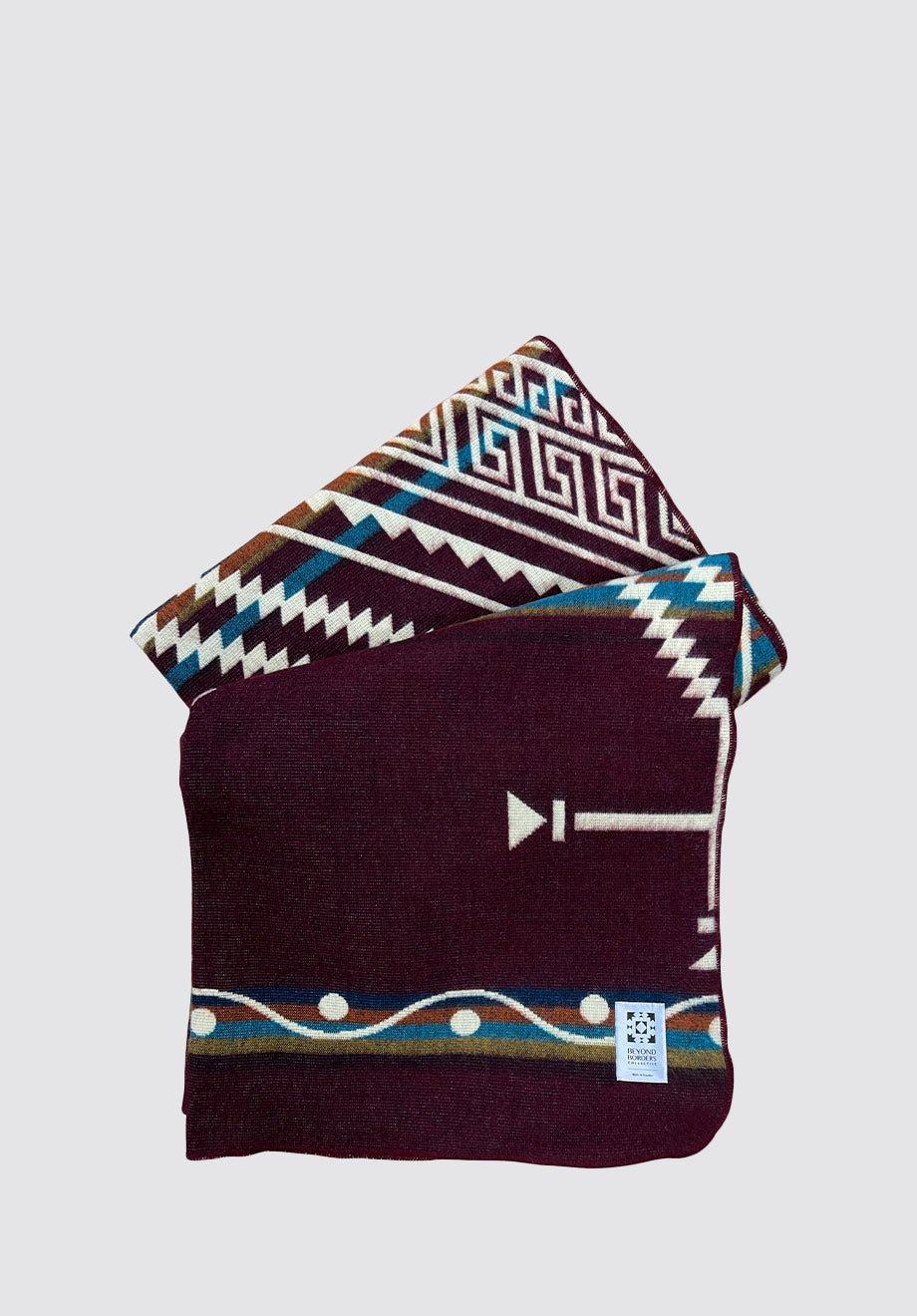 Achuar Blanket | Red Wine