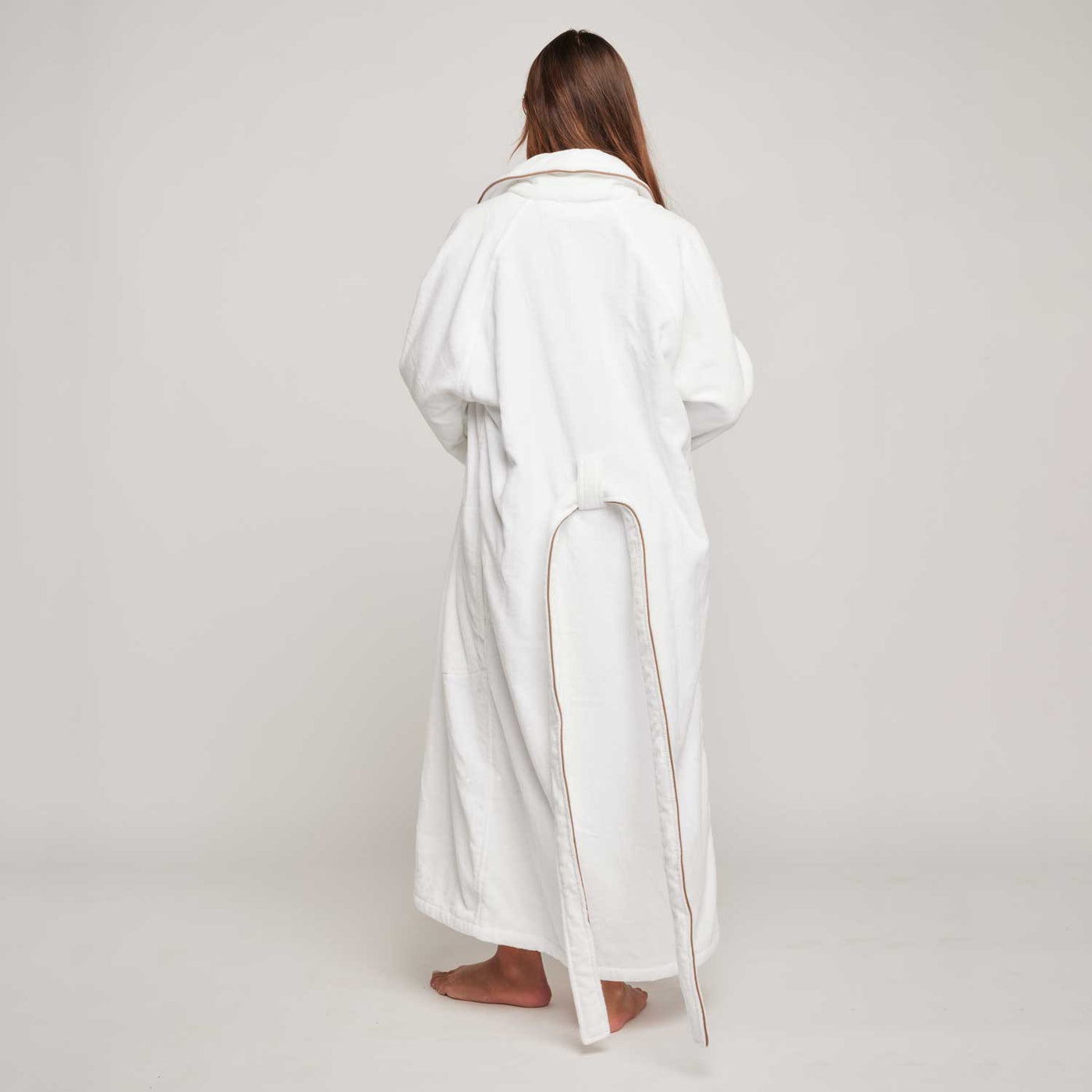 Organic Cotton Velour Robe - Womens