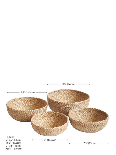 Kata Candy Bowl | Natural (Set of 4)