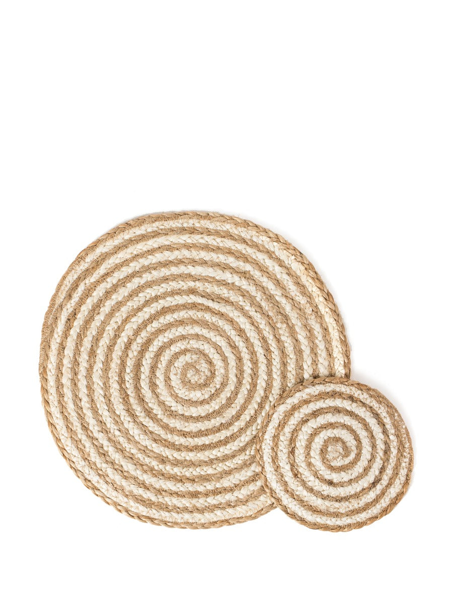 Kata Spiral Placemat | Natural (Set of 4)