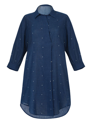 Indigo Kurta Dress