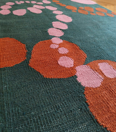 Bubble Trouble Kilim Rug | Small