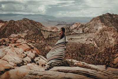 Caminante Blanket | Dusty Rose