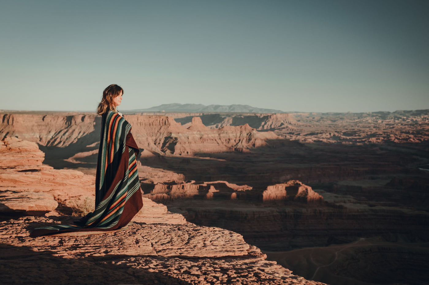 El Viajero Blanket | Dark Sienna