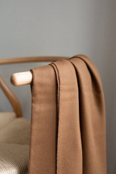 Esencia Alpaca Throw | Clay