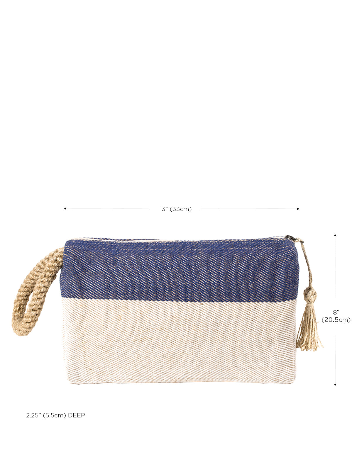 Block A Clutch | Blue