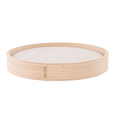 Brigitte Round Bamboo Pet Bed