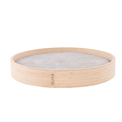 Brigitte Round Bamboo Pet Bed