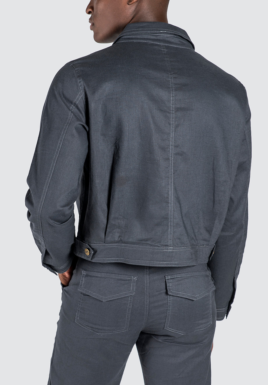 Kunye Jacket | Steel Blue