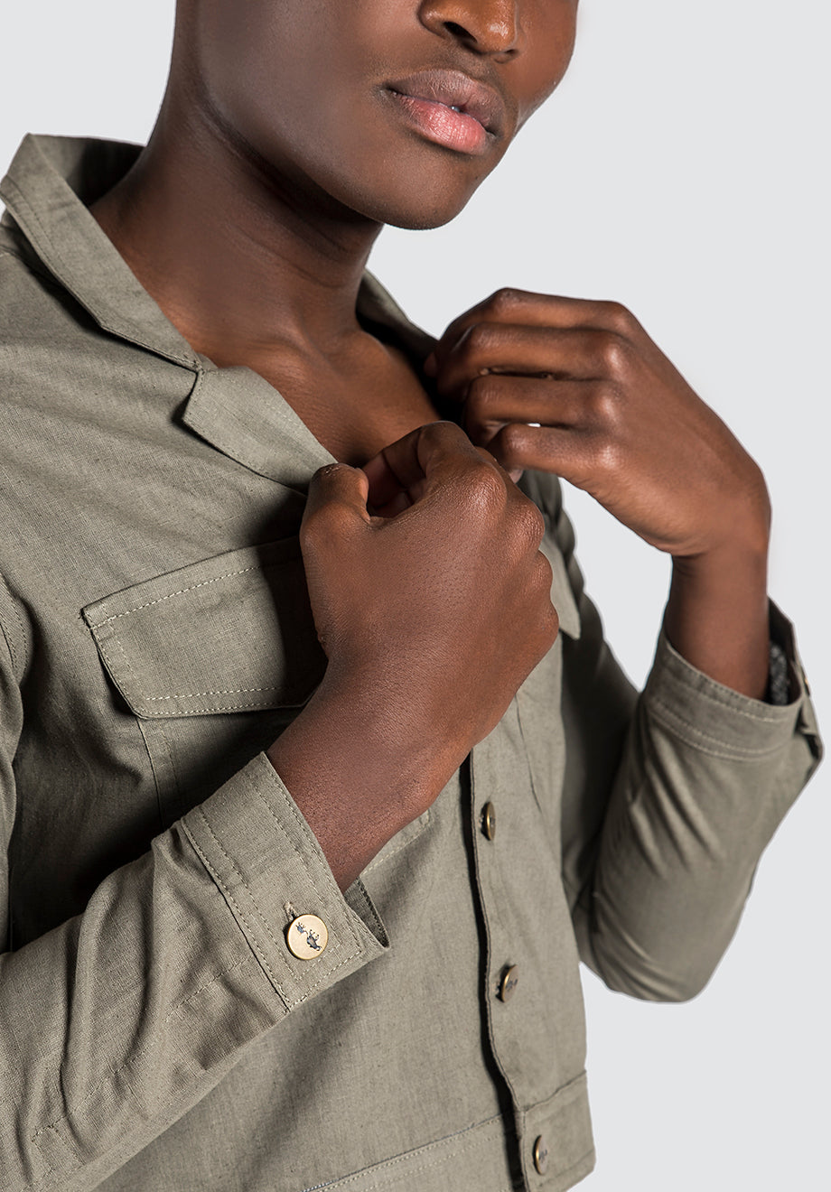 Kunye Jacket | Khaki