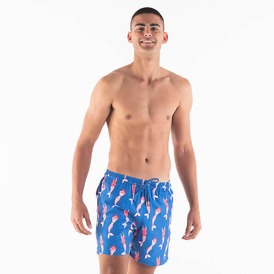 Swim Shorts - Mermaids | Royal Blue