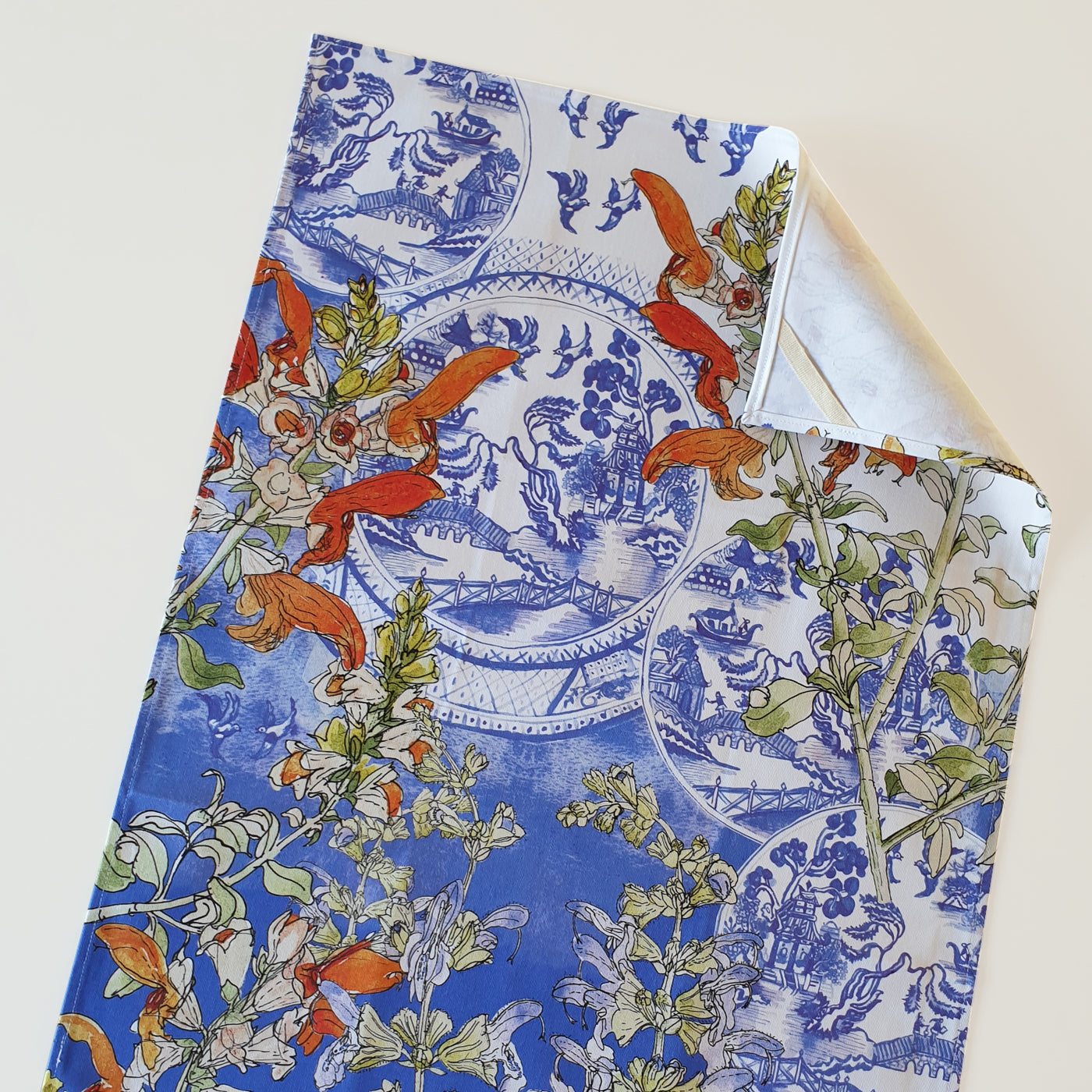 Delft Cotton Tea Towel