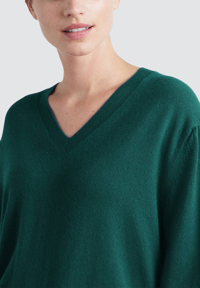 Cashmere V Neck Sweater | Dragonfly