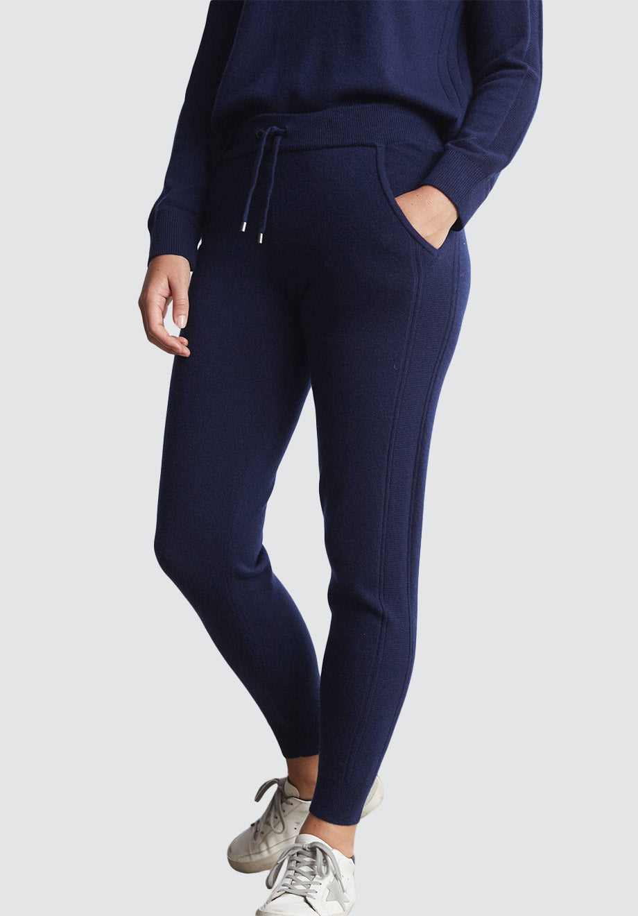 Cashmere Joggers | Midnight