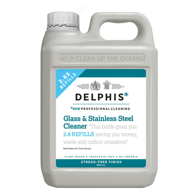 Glass and Stainless Steel Cleaner 2ltr Refill