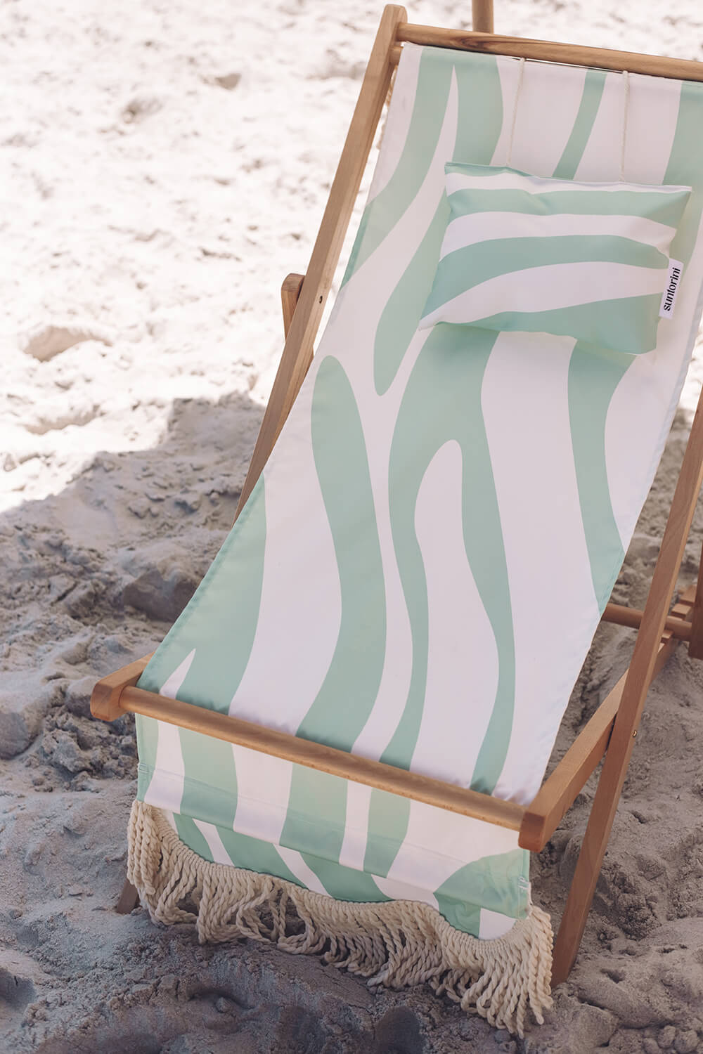 Zebrascape Beach Chair