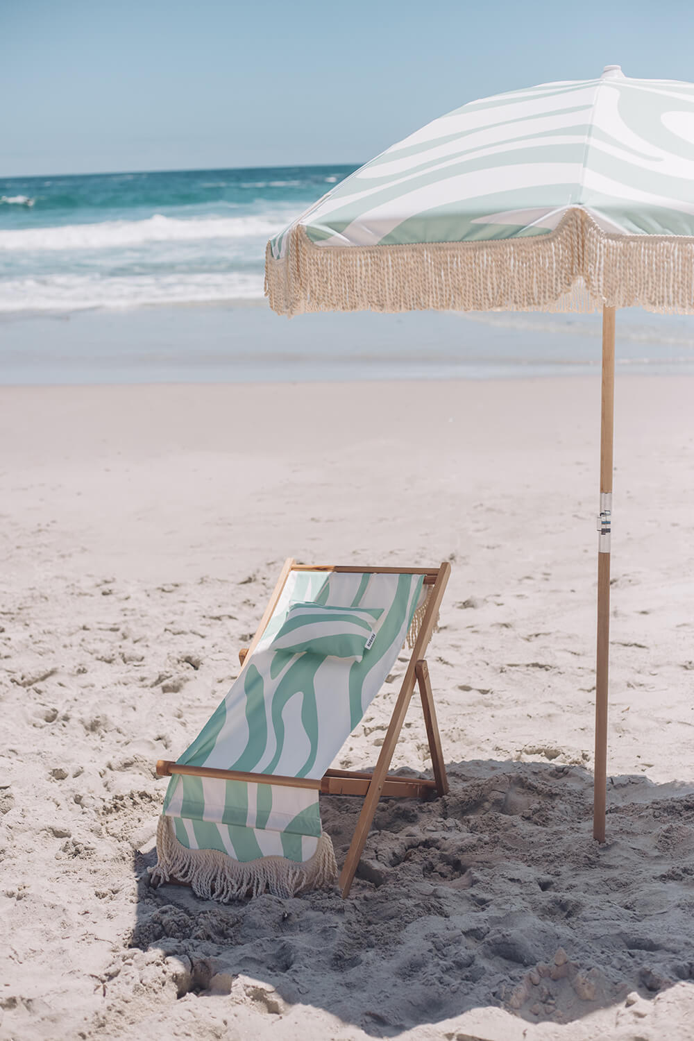 Zebrascape Beach Chair