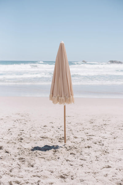 Champagne Beach Umbrella