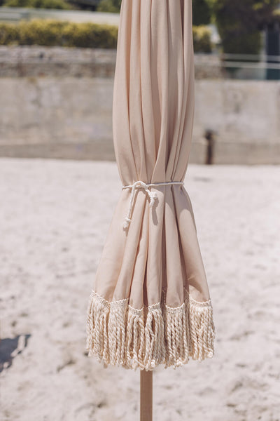 Champagne Beach Umbrella