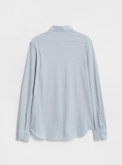 Recycled Italian | Sky Horizontal Popover Shirt