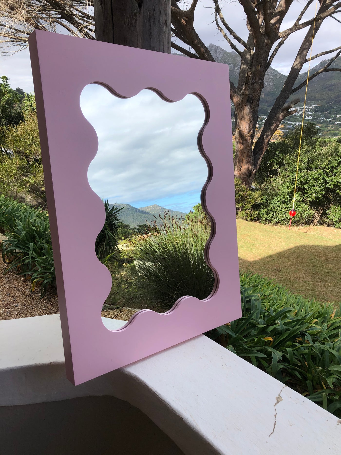 Small Box Curve Mirror