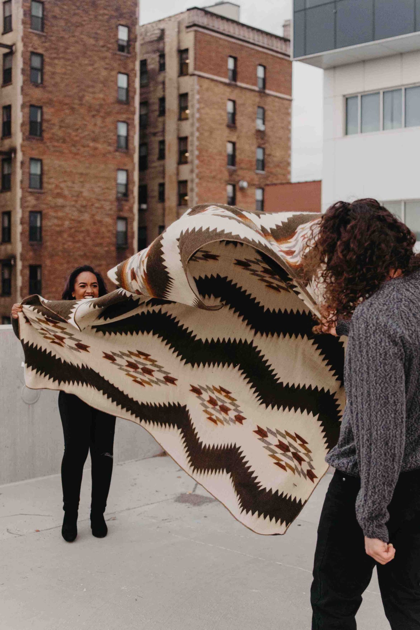 Tsachila Blanket | Chocolate