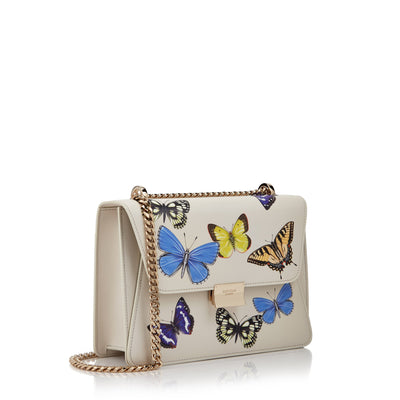 Kate Shoulder Bag | Off White Butterflies