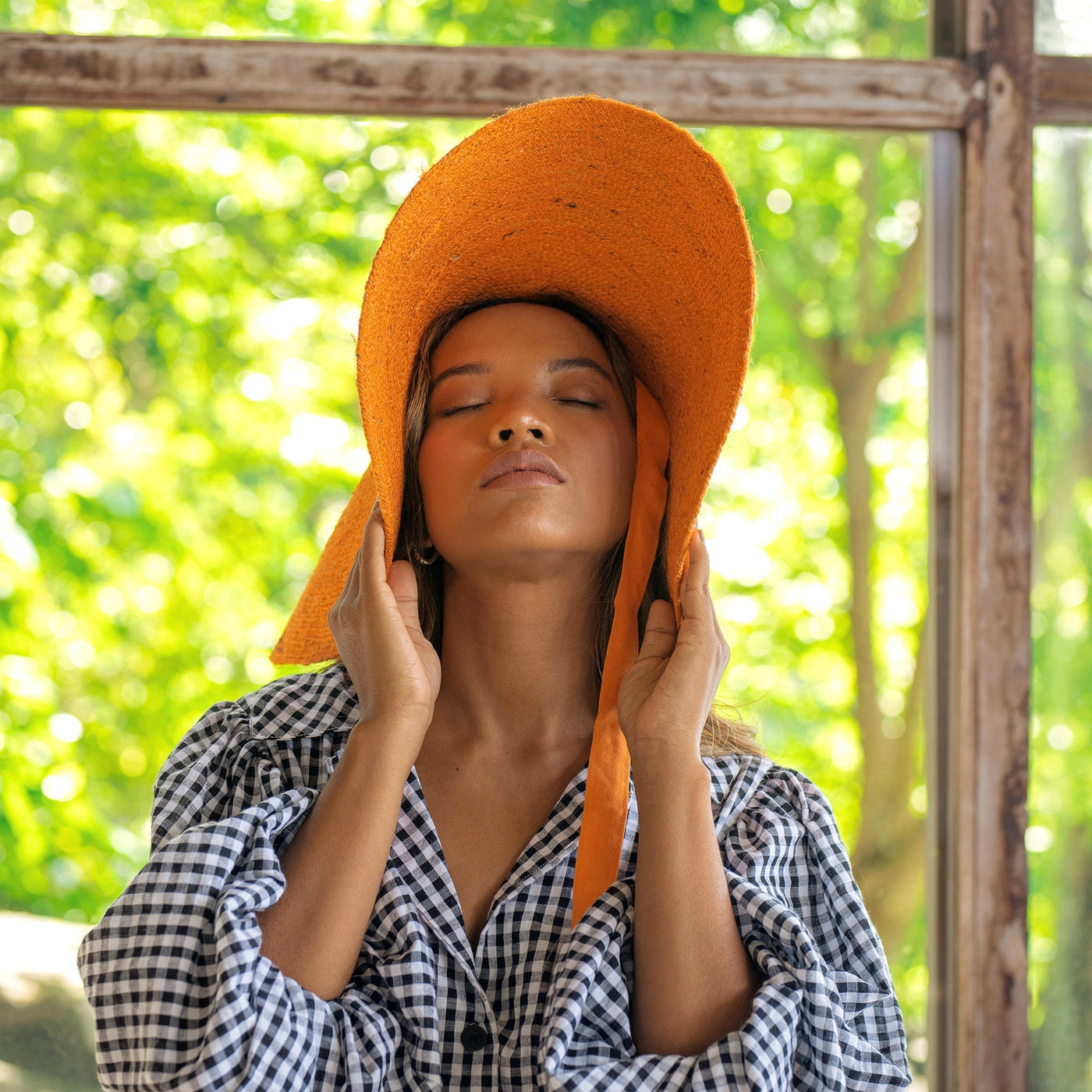 Lola Wide Brim Jute Straw Hat