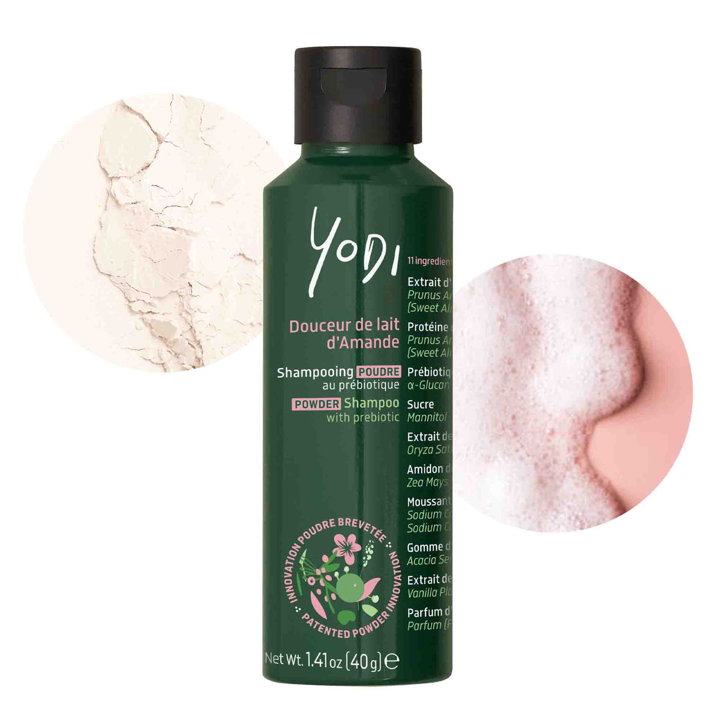 Douceur de lait d'Amande | Powder Shampoo with Prebiotic