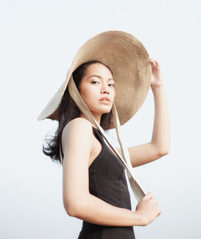 Lola Wide Brim Jute Straw Hat