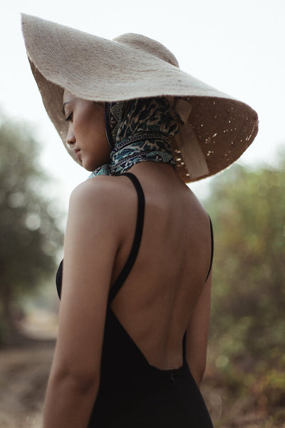 Lola Wide Brim Jute Straw Hat