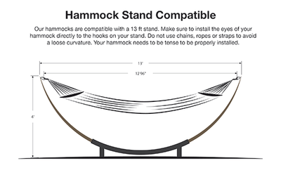 Pomegranate Cotton Hammock