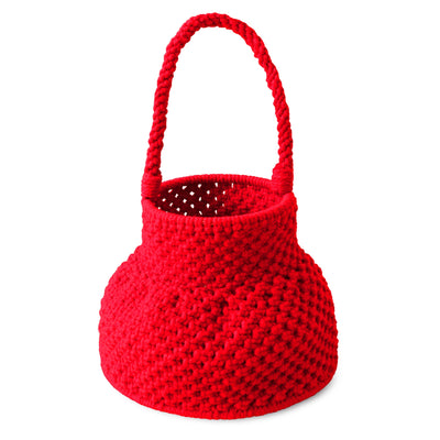 Petite Naga Macrame Bucket Bag