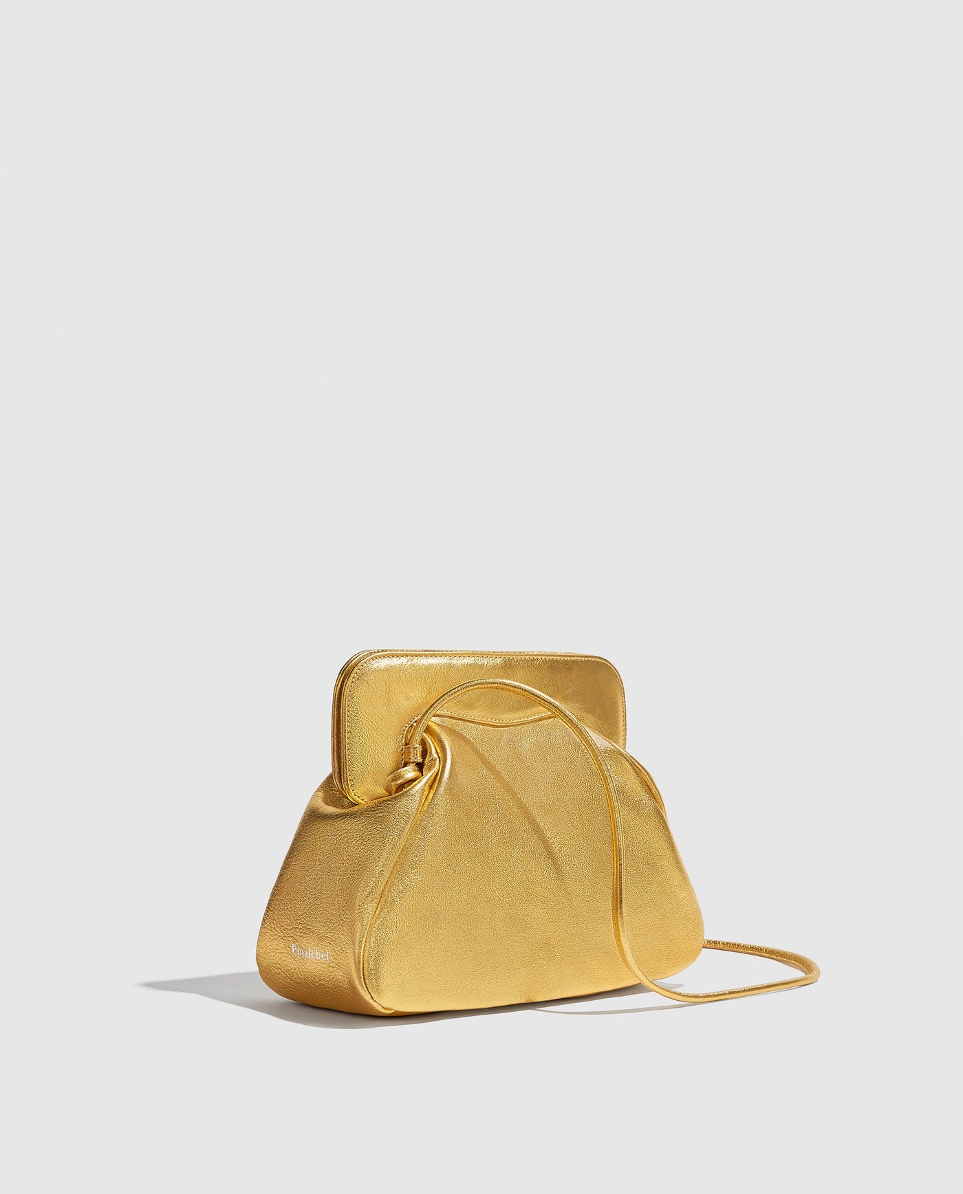 Constanza Clutch | Metallic Gold