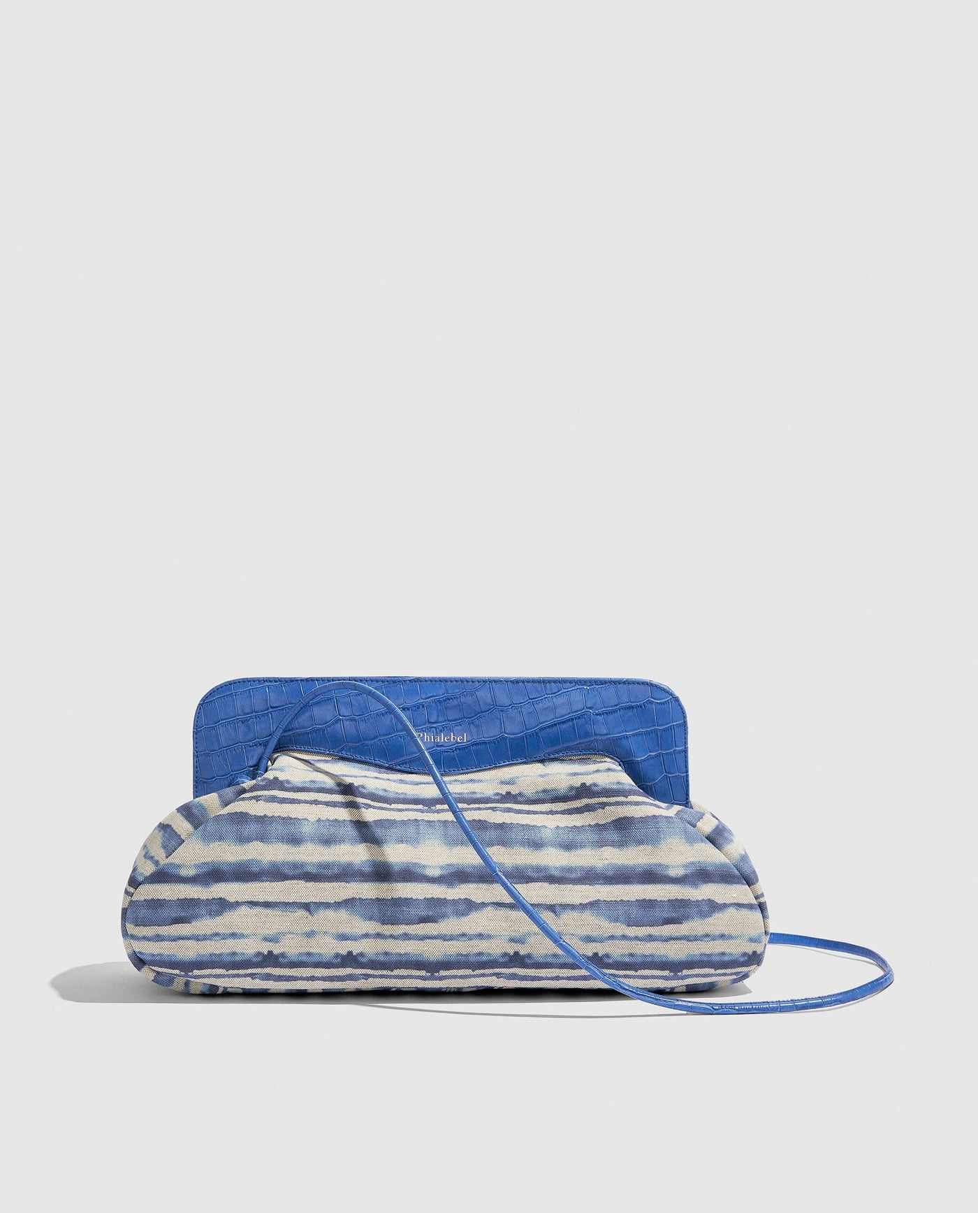 Constanza Maxi Clutch |  Tie Dye Blue