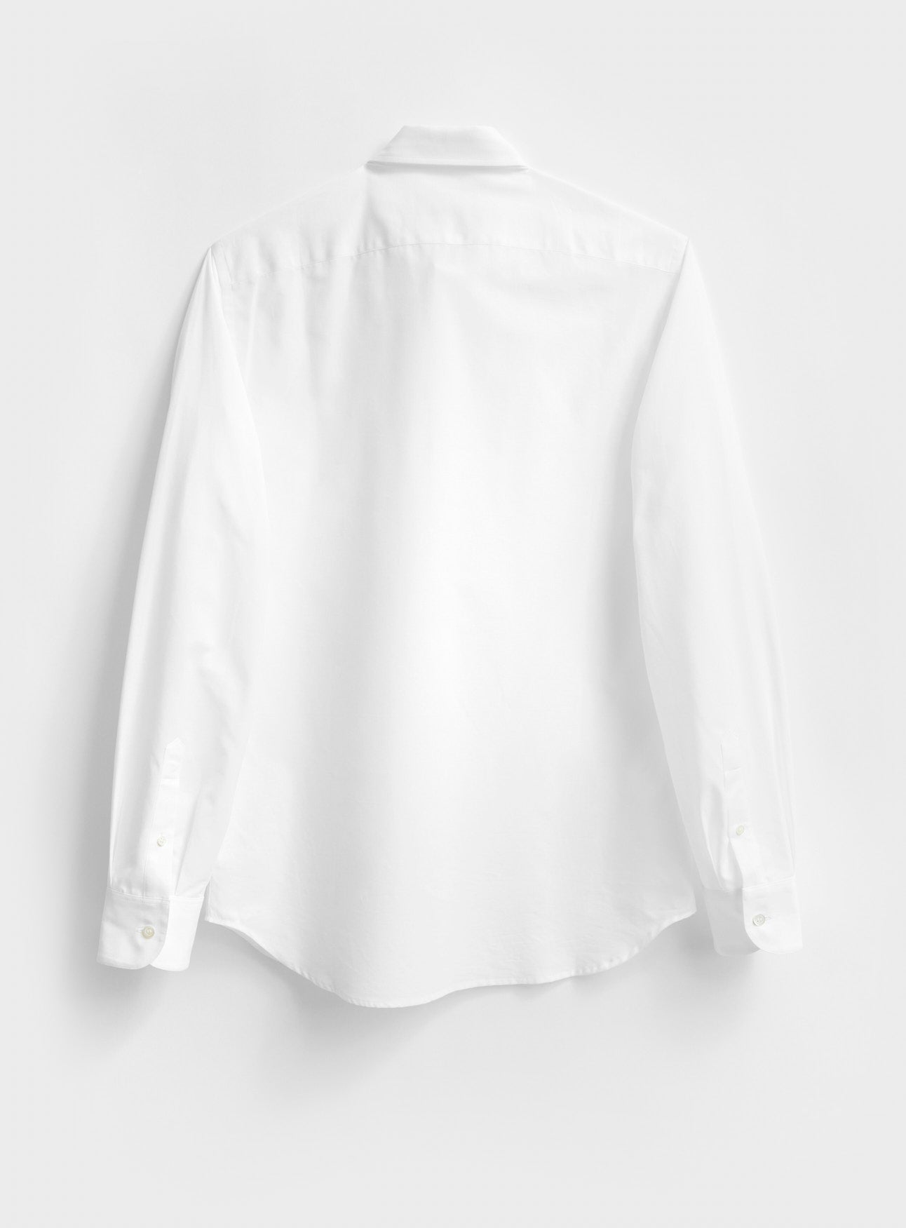 Recycled Italian | White Cut-Away Shirt