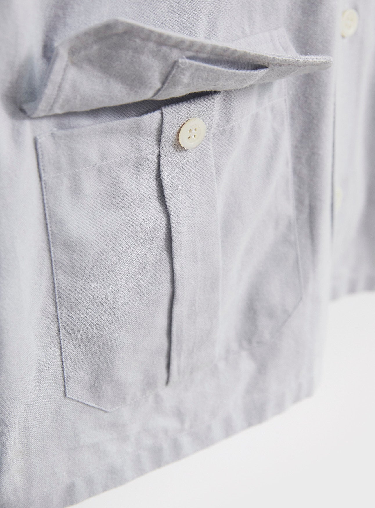 Recycled Italian | Sky Oxford Over-Shirt