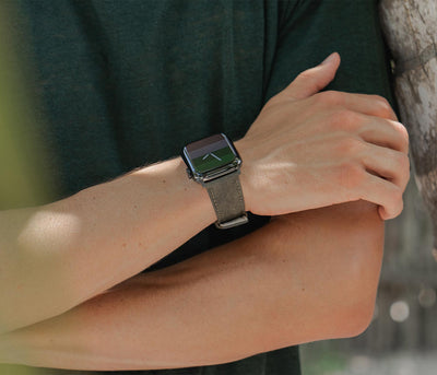 REcycled Green Apple Watch Band