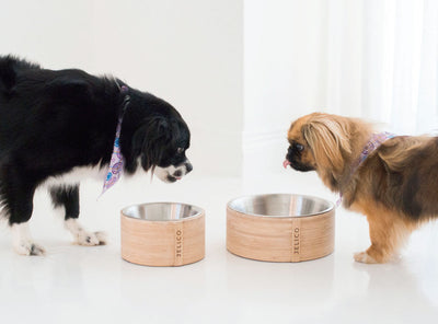 Rolex Round Bamboo Pet Bowl