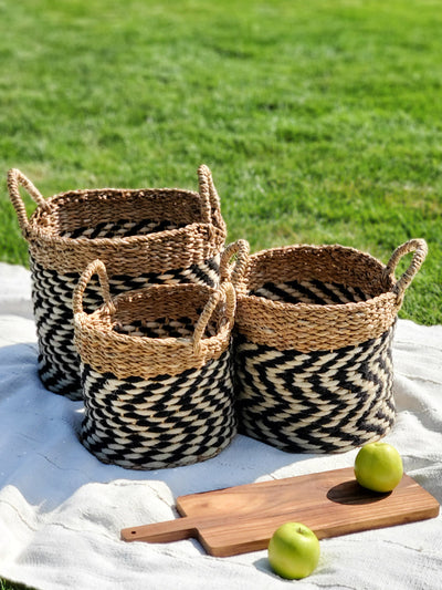 Ula Zigzag Basket