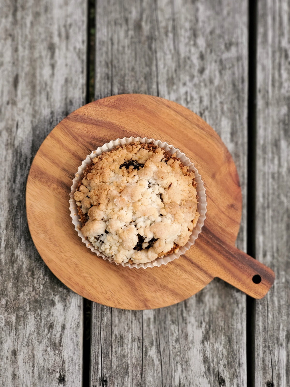 Wooden Round Serving Board | Small