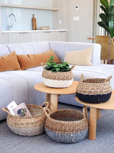 Ula Floor Basket | Natural