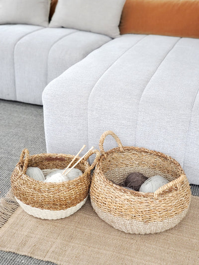 Ula Floor Basket | Natural