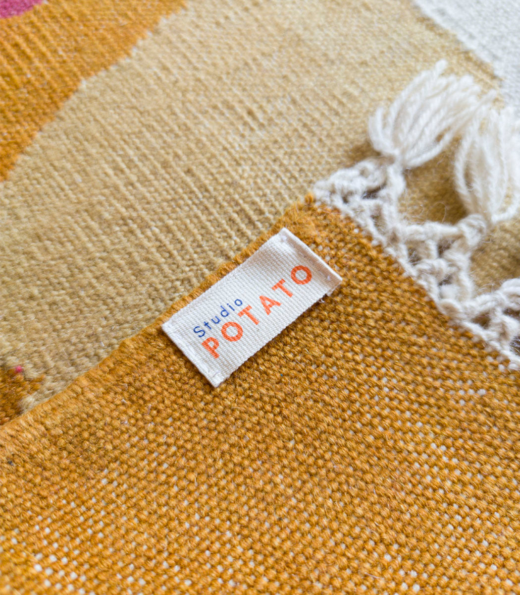 Terra Potta Kilim Rug | Small