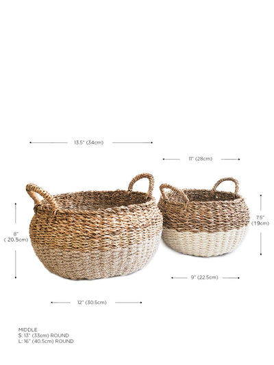 Ula Floor Basket | Natural