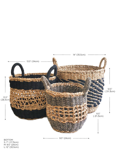 Ula Mesh Basket | Black