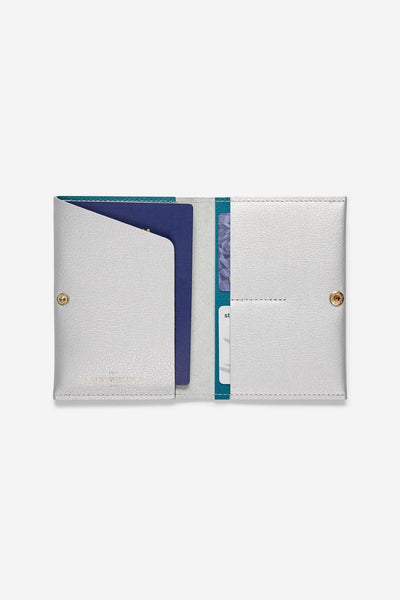 City Break Bestie Passport Cover Set | Faraway Silver