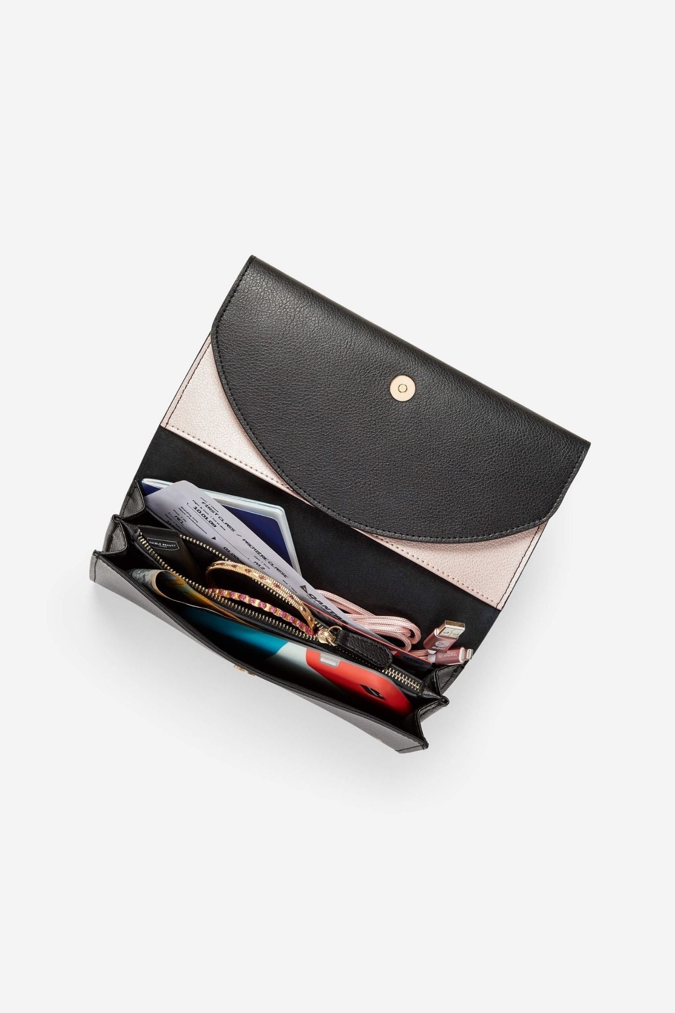 Work to play 5 Ways, Wallet & Wheat Chain Set | Nightfall Black