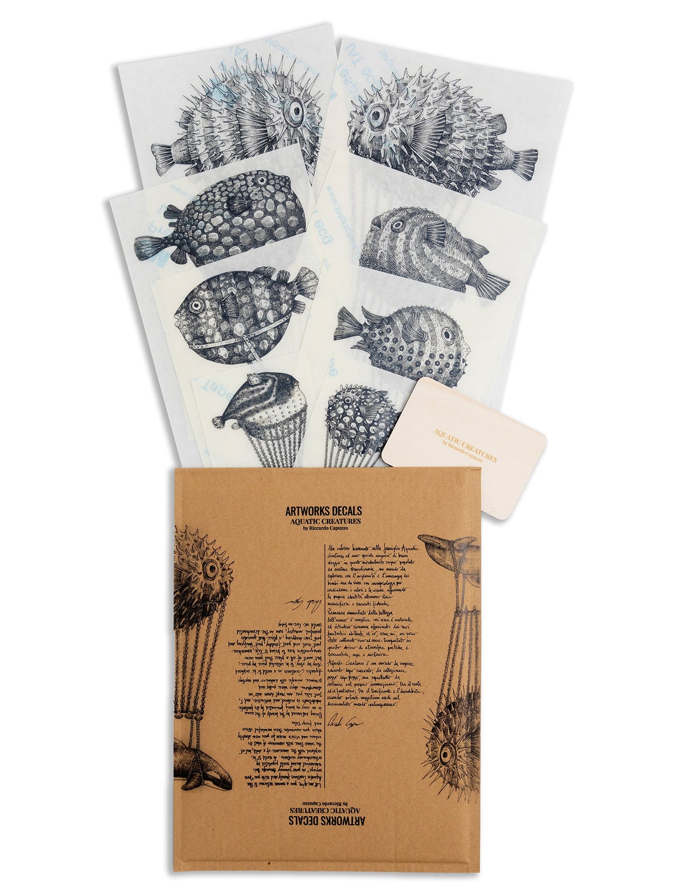 Montgolfier Fishes Decals